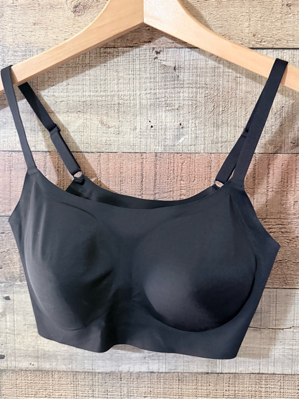 True & Co Bra Bralette Black Woman’s Medium NWT